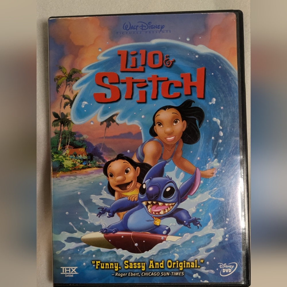 Lilo & Stitch widescreen DVD movie Walt Disney Home Entertainment EUC